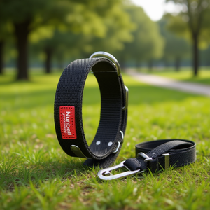 Collare per Cani in Ecopelle a Doppio Strato 4.0, Collare in Pelle Sintetica per Animali Domestici - Product Image 3