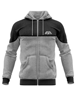 Sudadera con capucha de algodón orgánico Unisex de alta calidad, ropa de calle con estampado personalizado, técnicas bordadas informales de invierno, cuello con capucha, venta al por mayor - Product Image 1