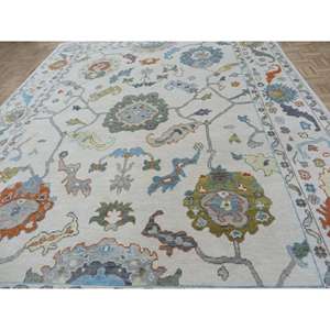 Alfombra Persa Clásica Oushak de Lana Anudada a Mano, Pelo Corto, Antideslizante, Lavable, Tamaño Personalizado, Proyectos de Diseño de Alta Gama en EE. UU. - Product Image 6