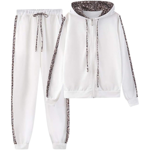 ชุดวอร์มผ้าฝ้ายแท้ 100% แห้งเร็ว คุณภาพพรีเมียม ระบายอากาศได้ดี น้ำหนักเบา สวมใส่สบาย ทันสมัย สไตล์สตรีทแวร์ ขายส่ง ปี 2025 - Product Image 4