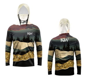 Camisa con capucha transpirable para pesca de rendimiento Talla grande personalizada Upf 50 Cantidad a granel Proveedor de fábrica Sudadera con capucha sublimada - Product Image 6