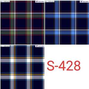 3) ผ้าทอเส้นไหมย้อมสีผ้าตรวจสอบปอปลินสำหรับเด็ก - Product Image 4