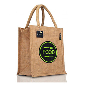 Wholesale Customizing Printed Eco-Friendly Fashion Reusable Burlap Gift Beach <b>Tote</b> <b>Bag</b> Grocery Shopping Jute <b>Bags</b> with <b>Zipper</b> - Product Image 1