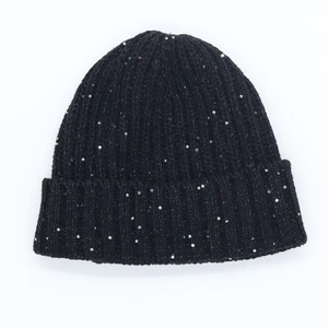 Ropa de invierno, gorros informales a la moda, gorros cómodos y lisos, gorro de secado rápido para clima fresco, gorro elegante de Jacquard - Product Image 5