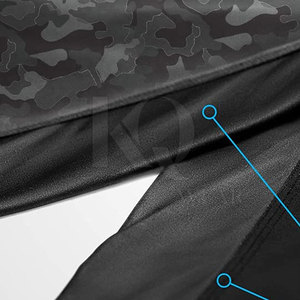 กางเกงขาสั้นผู้ชาย MMA เอวยางยืด น้ำหนักเบา แห้งเร็ว ยืดหยุ่น สวมใส่สบาย ทนทาน สำหรับการฝึกซ้อมและการออกกำลังกายแบบกราปลิง - Product Image 4