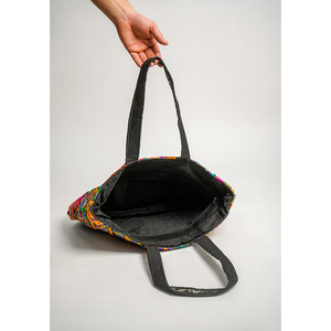 Nouveau style de sac brodé en coton Sac à main de luxe pour femmes pour le shopping cosmétique - Product Image 3