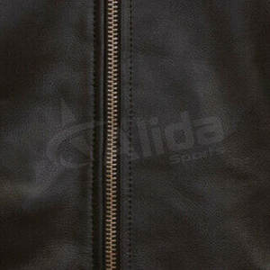 Chaqueta de Cuero Vacuno Genuino, Abrigos de Cuero Real con Parche Bordado, Chaqueta de Motociclista, Chaquetas de Moda Urbana - Product Image 5