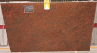Bloques de Granito Natural Indio de Alta Calidad, Color Marrón Oscuro, Diseño Tradicional Internacional para Sala de Estar y Uso en Exteriores