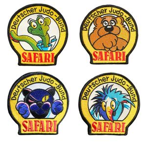 Diseño personalizado Ropa Bordado Logo Judo Parche - Product Image 6