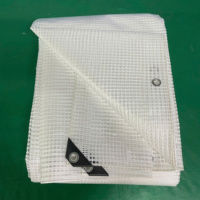Bâche en PE tissée Leno unie, imperméable et traitée anti-UV, pour serres agricoles et usage industriel