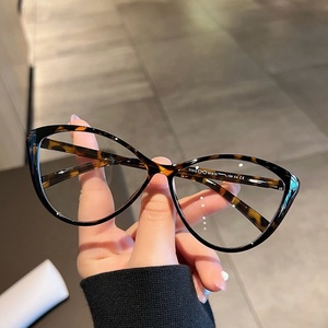 2024 nouvelle mode oeil de chat Anti-lumière bleue lunettes de lecture lumière bleue bloquant les lunettes d'ordinateur