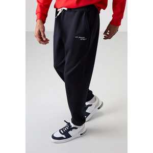 Ensemble de survêtement décontracté pour homme en coton bleu marine Fiesta, épais, doux, texturé, coupe confortable avec design brodé - 85254 - Product Image 2