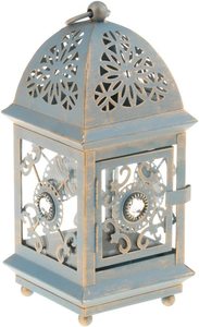 Ensemble de trois bougeoirs en métal martelés en cuivre, dessus de Table décoratif traditionnel indien fait à la main, ensemble de trois bougeoirs en métal - Product Image 2