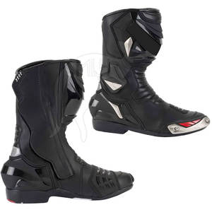 Fabricante de Pakistán, zapatos de moto para adultos, zapatos de moto de cuero genuino, nuevo diseño, zapatos de moto para uso al aire libre - Product Image 2