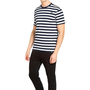 T-shirts pour hommes de haute qualité tenue décontracté été couleur unie coupe régulière coton fait prix de gros t-shirts - Product Image 6