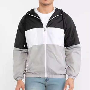 Customized Men's Windbreaker <b>Jacket</b> Windproof Full Zip Hood Custom Embroidered <b>Jacket</b> for man - Product Image 4