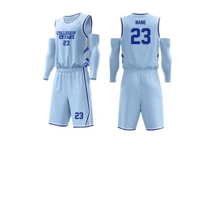 Vente en gros de nouveaux vêtements de sport Ensemble d'uniformes Meilleur faire votre propre costume d'équipe de maillot de basket-ball - Product Image 1