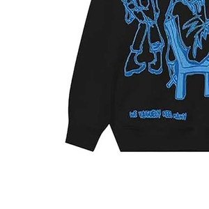 Sweat à capuche thermique sérigraphie de qualité supérieure sweat à capuche en tissu de coton lourd dernière mode nouveauté sweat à capuche pour les hivers - Product Image 4