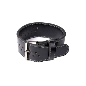Unisex Powerlifting Weightlifting Belt Bulk Quantity Hot Sale Low MOQ OEM Service Cowhide Material Waterproof Leather - Product Image 6