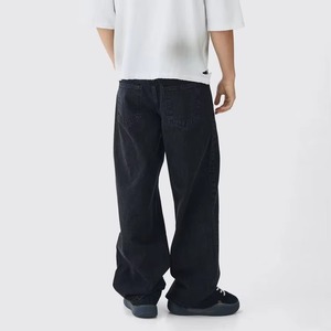 Pantalones Vaqueros de Mezclilla Personalizados para Hombre, Corte Ajustado, Elásticos, Casuales, de Calle, Tejido Suave y Duradero, Pantalones de Moda, Venta al por Mayor de Fábrica - Product Image 2