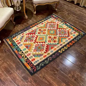 Ihracatçı toptancı Handwoven yeni Modern lüks özelleştirilebilir AntiSlip handtucarpet kilim halı