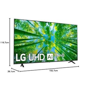 217 cm 86-Inch Ultra HD 4K LED Smart Television for Kitchen & Bathroom Android System with Flat Screen - Product Image 1