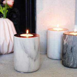 Premium Marble <b>Tealight</b> <b>Holder</b> for Luxury Home Decor Easter Events Hotels for Gifting Collections Handmade Heat Resistant - Product Image 6
