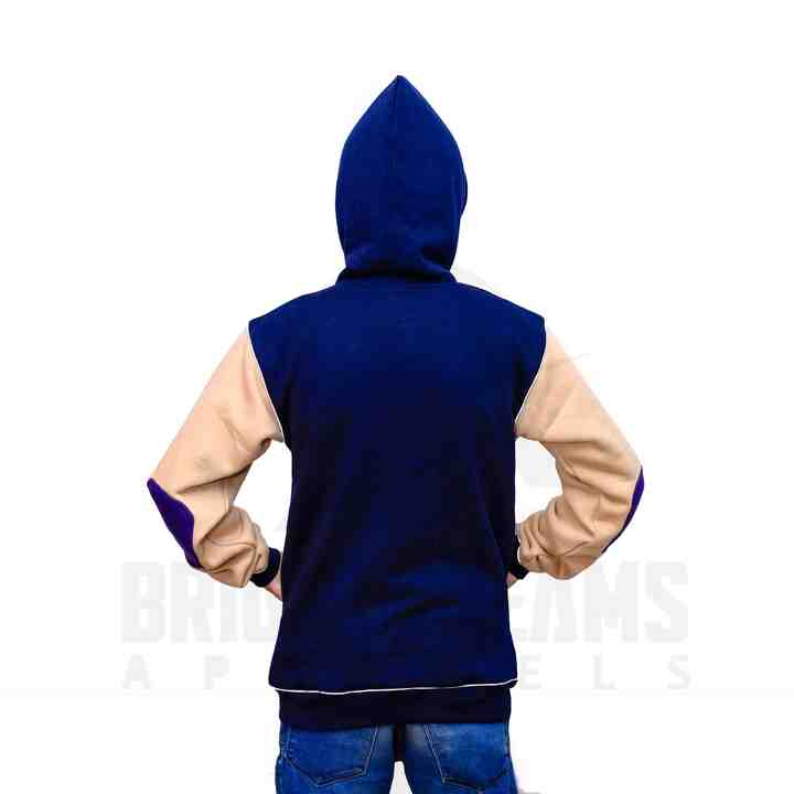 Men's Sports Sweatshirts and Hoodies 400g Cotton Padded Sweater Comfortable and Soft Hood