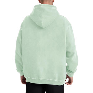 Sweat-shirt tendance et confortable personnalisable de haute qualité pour homme Service OEM Sweat à capuche vieilli - Product Image 3