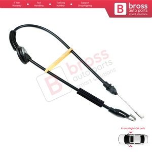 Câble Bowden de verrouillage de porte intérieure BDP39 pour portes avant Passat B5 B5.5 1996-2005 Superb B5 3U 2001-2008 3U0837085 - Product Image 4