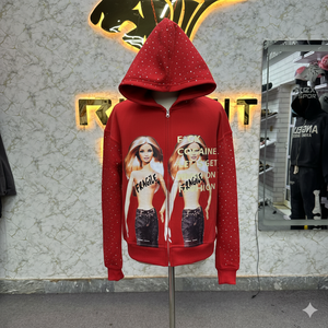 Prefect cutting Sport Edition más demandado Sudadera con capucha y cremallera Puff Impreso hecho en fábrica sudaderas con capucha a precio barato sudaderas con capucha para hombres - Product Image 6