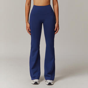 Pantalones Deportivos de Cintura Alta para Mujer, Pantalones de Yoga de Cintura Alta, Pantalones Deportivos de Pierna Ancha para Correr - Product Image 4