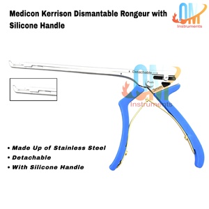 ชุดเครื่องมือผ่าตัดกระดูกสันหลังส่วนคอ Medicon Kerrison Dismantable Rongeurs ด้ามจับซิลิโคน สำหรับการผ่าตัดกระดูกอย่างแม่นยำ มาตรฐาน ISO - Product Image 2