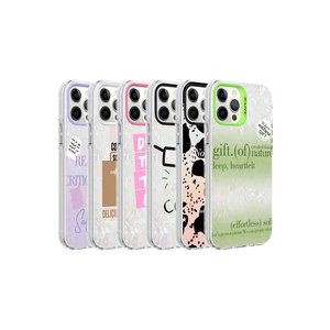 Netzy Luxury Marble Pattern Shockproof Back Cover for iPhone 12 Pro 14 Plus White <b>Card</b> Slot Electroplate Feature Exclusive Ins - Product Image 2