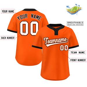Vêtements de sport pour jeunes surdimensionnés Maillot de baseball à séchage rapide Bouton personnalisé Maille Streetwear Style Respirant Tackle Twill Uniforme pour - Product Image 2