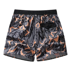 Les shorts occasionnels des hommes pour l'été extérieur, sports de plage avec le cordon et - Product Image 1