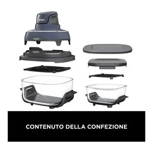 Friggitrice ad aria (4in1) 1700W CRISPI Portatile Bleu FN101EUGY - Product Image 2