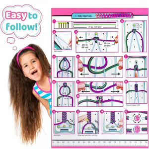 Kit de Fabricación de Pulseras de Plástico DIY para Niñas, Kit de Joyería en Caja - Product Image 6