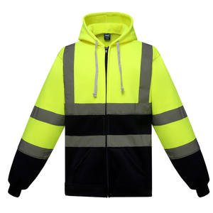 Combinaisons de travail ignifuges réfléchissantes de sécurité hivernale, 100% coton, haute visibilité, 2 pièces, vestes FR, vêtements d'extérieur imperméables en nylon - Product Image 3