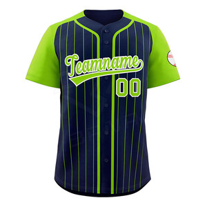 High Quality Breathable Quick Dry Plus Size Baseball Jersey Sportswear Custom Team Name and <b>Number</b> New Arrival - Product Image 1
