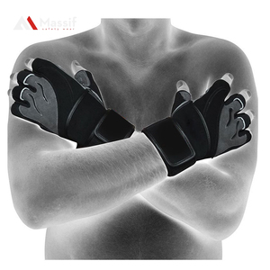 Gants de gymnastique d'haltérophilie en néoprène de sport en gros avec accessoire de fitness de musculation à longue dragonne - Product Image 3