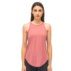 Wholesale OEM Service Basic Scoop Neck Singlet 100% Cotton <b>Women</b> tank <b>Tops</b> Custom Ladies Rib tank Soft <b>Women's</b> <b>Vests</b> - Product Image 3