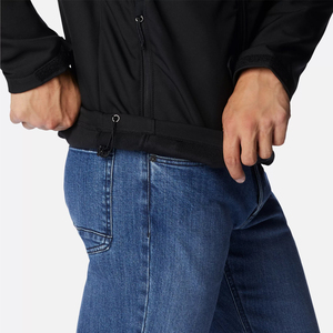 Vestes Softshell pour hommes à des prix abordables imperméables d'extérieur OEM/Veste Softshell pour hommes avec impression de logo personnalisé professionnelle en gros - Product Image 6