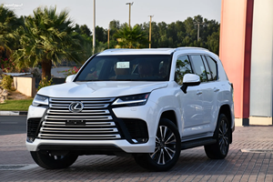 รถยนต์ SUV มือสองสำหรับครอบครัว รุ่นหรูหรา ปี 2024-2025 LX600 ขับเคลื่อนสี่ล้อ เบาะหนังสีเข้ม พวงมาลัยซ้าย หลังคาซันรูฟแบบพาโนรามา เครื่องยนต์ 8 สูบ เทอร์โบ เกียร์อัตโนมัติ - Product Image 2