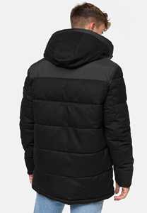 Custom <b>waterproof</b> jacket for men winter Shinny Padded Bomber <b>Warm</b> Thick Puffer Men's Hooded Jackets Puffer Jacket - Product Image 2
