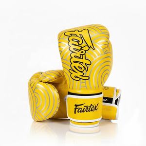 Gants de boxe Fairtex professionnels de haute qualité pour MMA et Muay Thai, avec poignées, légers, respirants, en cuir, pour l'entraînement, protection UV - Product Image 4