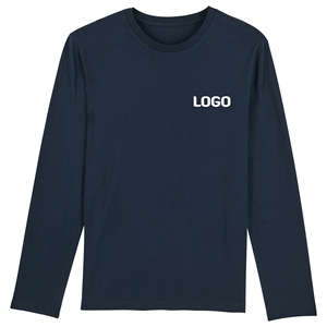 Customized Logo Printing <b>Men's</b> Cotton Crew Neck <b>Long</b> Sleeve Plain T-Shirt Athletic Top Full Sleeves <b>Mens</b> Full Sleeve T-Shirts - Product Image 3