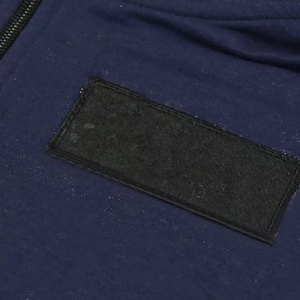 เสื้อฮู้ดผ้าฟลีซของผู้ชายผ้าคอตตอนมีซิปพิมพ์ลายแบบถักกันหด - Product Image 6