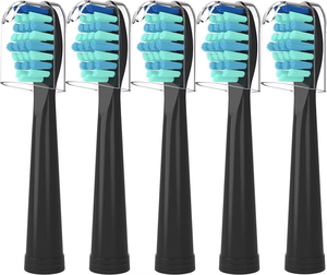 Cabezales de cepillo de dientes eléctrico de calidad profesional, paquete de 4, repuesto compatible para cepillado fácil en casa, hotel o al aire libre - Product Image 1