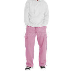 Pantalon de survêtement de qualité supérieure, prix de gros, streetwear, pantalon de survêtement évasé, pantalon de survêtement évasé le plus vendu, fabriqué au Pakistan - Product Image 3